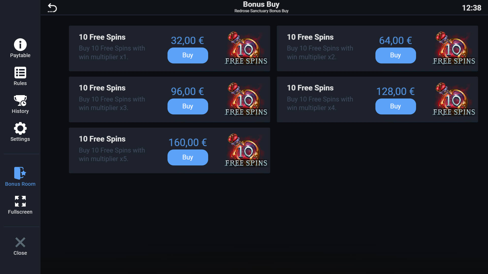 REDROSE SANCTUARY BONUS BUY Evoplay โจ๊กเกอร์สล็อต