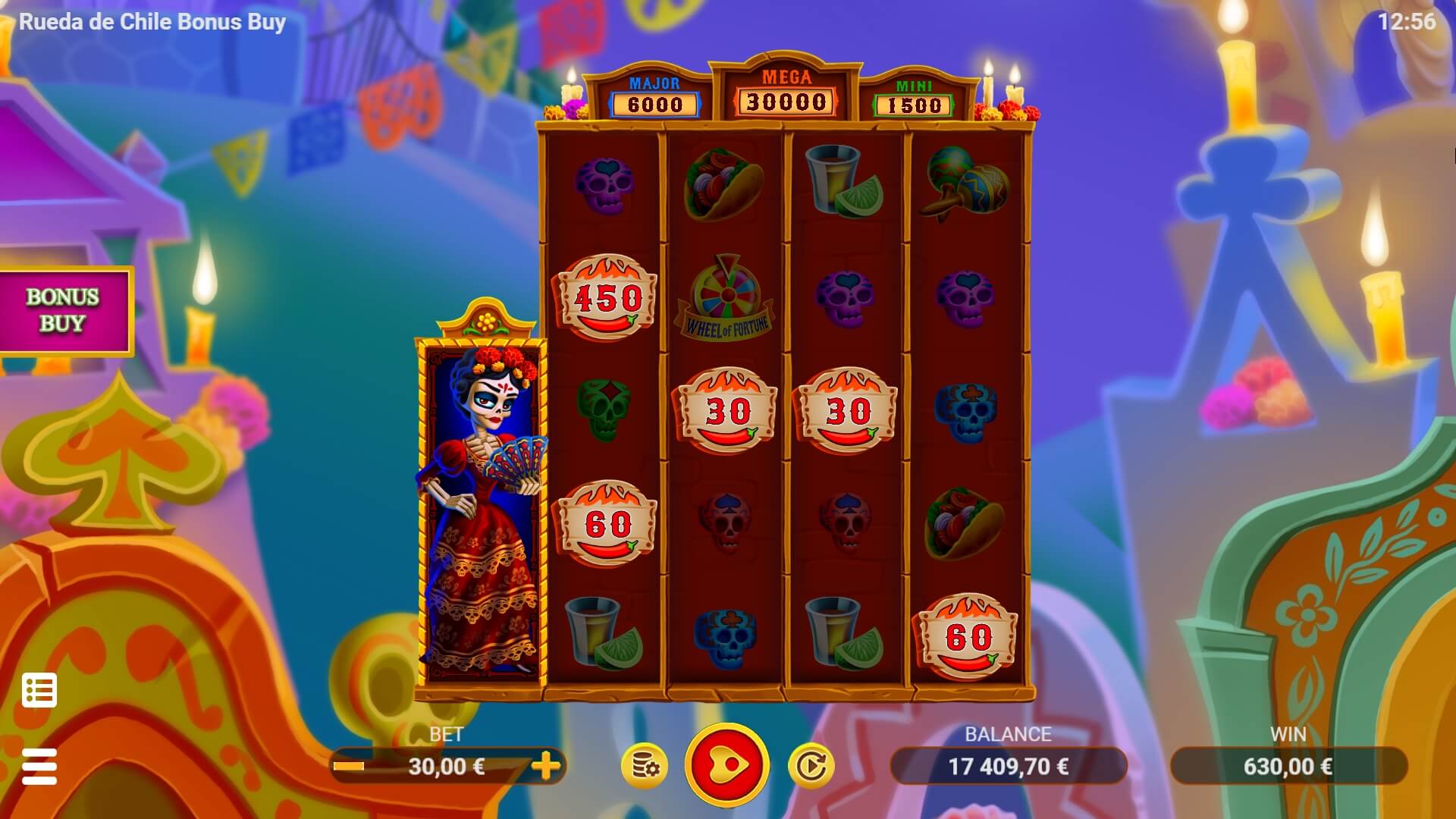 RUEDA DE CHILE BONUS BUY Evoplay joker gaming