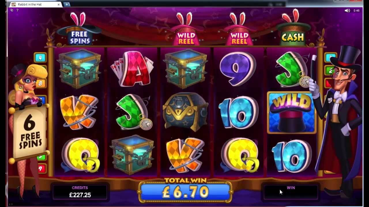 Rabbit in the Hat MICROGAMING joker slot
