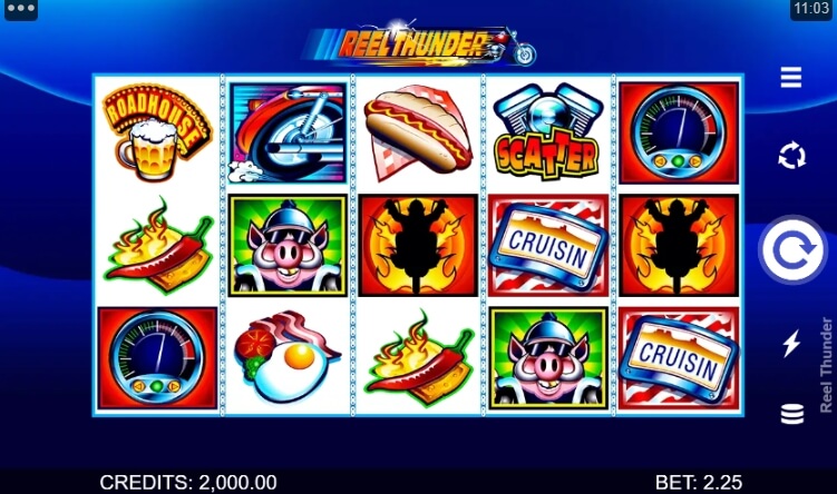 Reel Thunder MICROGAMING สล็อตโจ๊กเกอร์