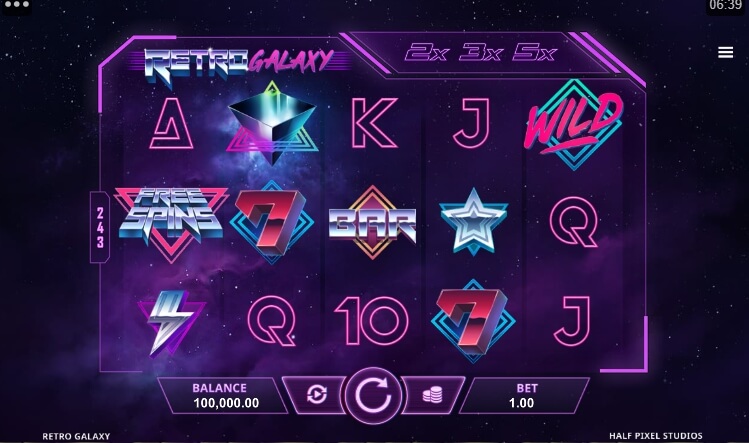 Retro Galaxy MICROGAMING สล็อตโจ๊กเกอร์ 888