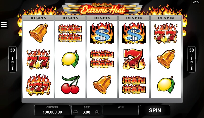 Retro Reels Extreme Heat MICROGAMING joker สล็อต 888