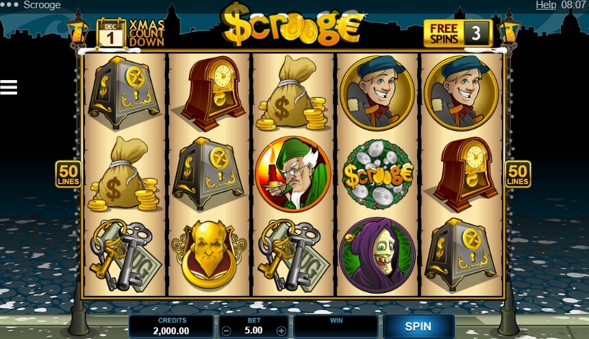Scrooge MICROGAMING สล็อตโจ๊กเกอร์