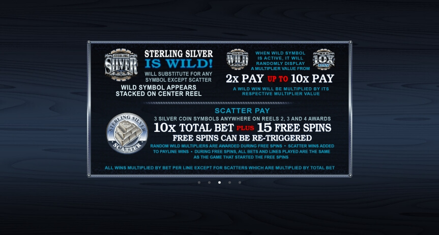 Sterling Silver 3D MICROGAMING สล็อต joker