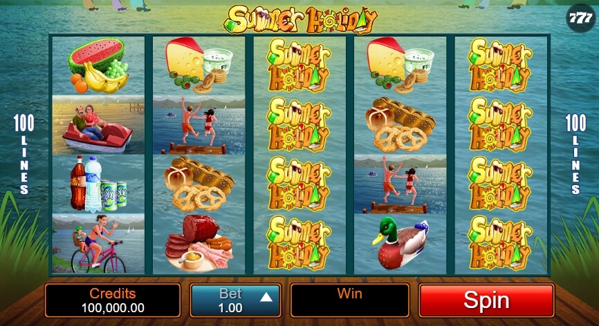 Summer Holiday MICROGAMING joker slot