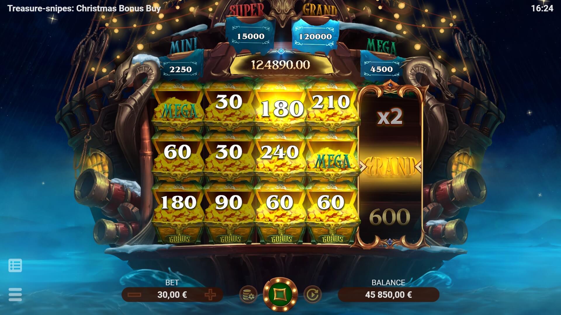 TREASURE-SNIPES CHRISTMAS BONUS BUY Evoplay สล็อต joker