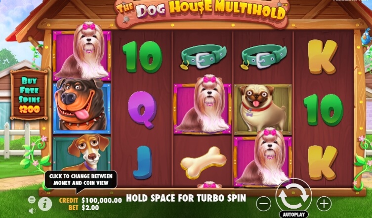 The Dog House MultiHold Pragmatic Play joker slot