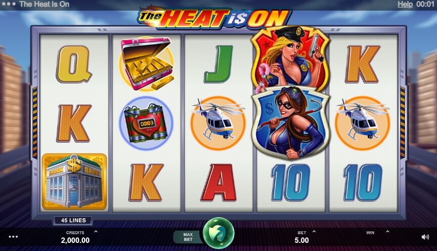 The Heat Is On MICROGAMING joker slot