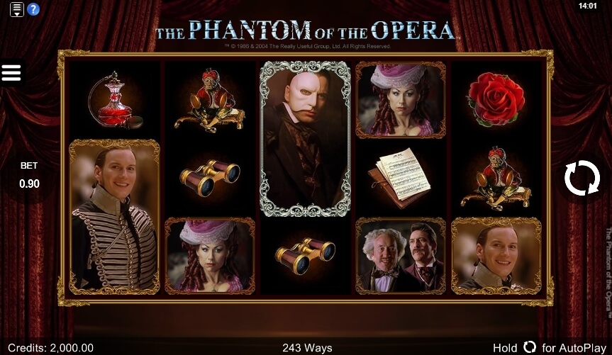 The Phantom of the Opera MICROGAMING สล็อตโจ๊กเกอร์