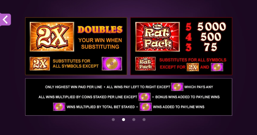 The Rat Pack MICROGAMING joker gaming