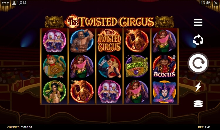 The Twisted Circus MICROGAMING สล็อตโจ๊กเกอร์