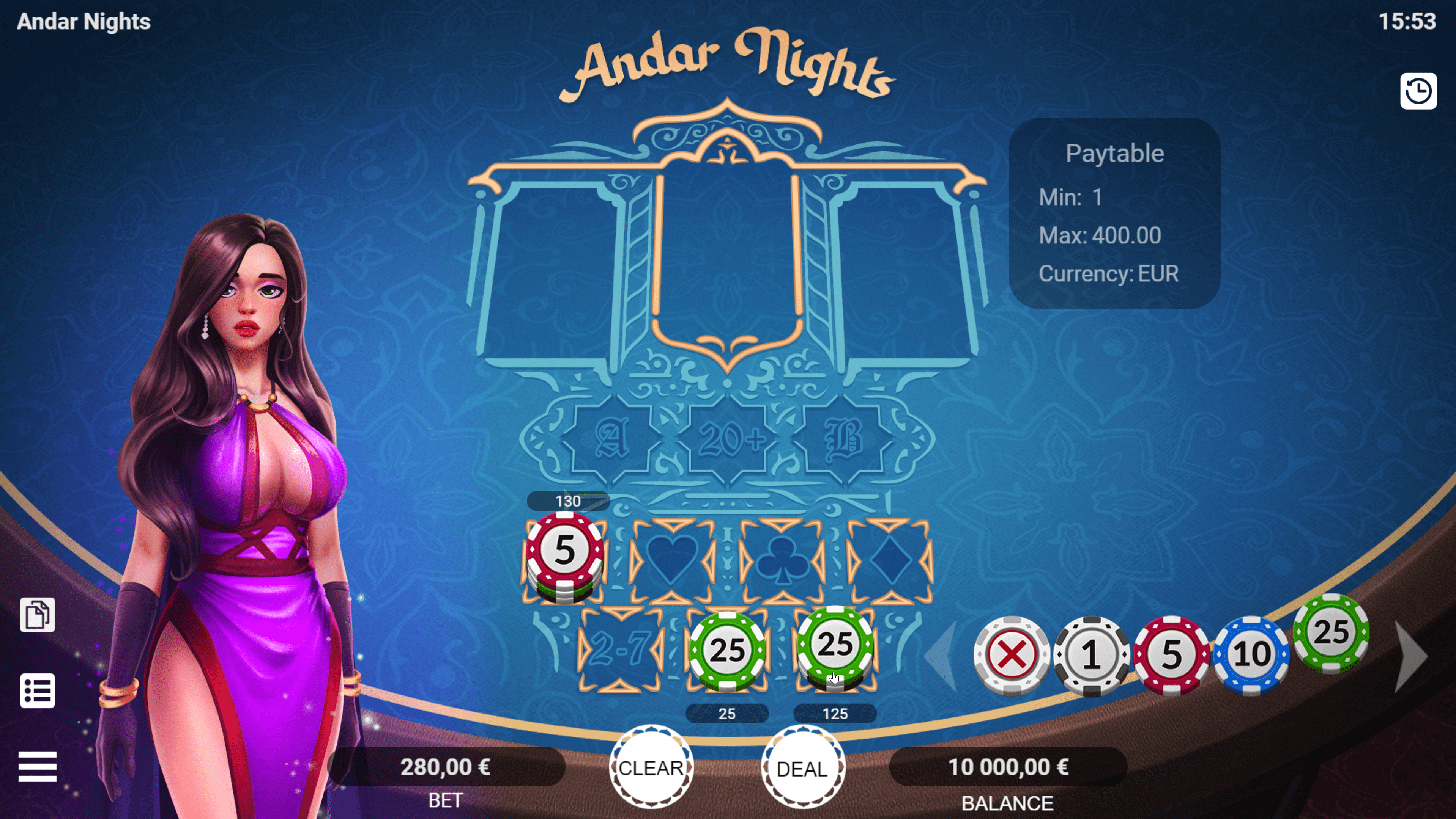 ANDAR NIGHTS Evoplay joker gaming