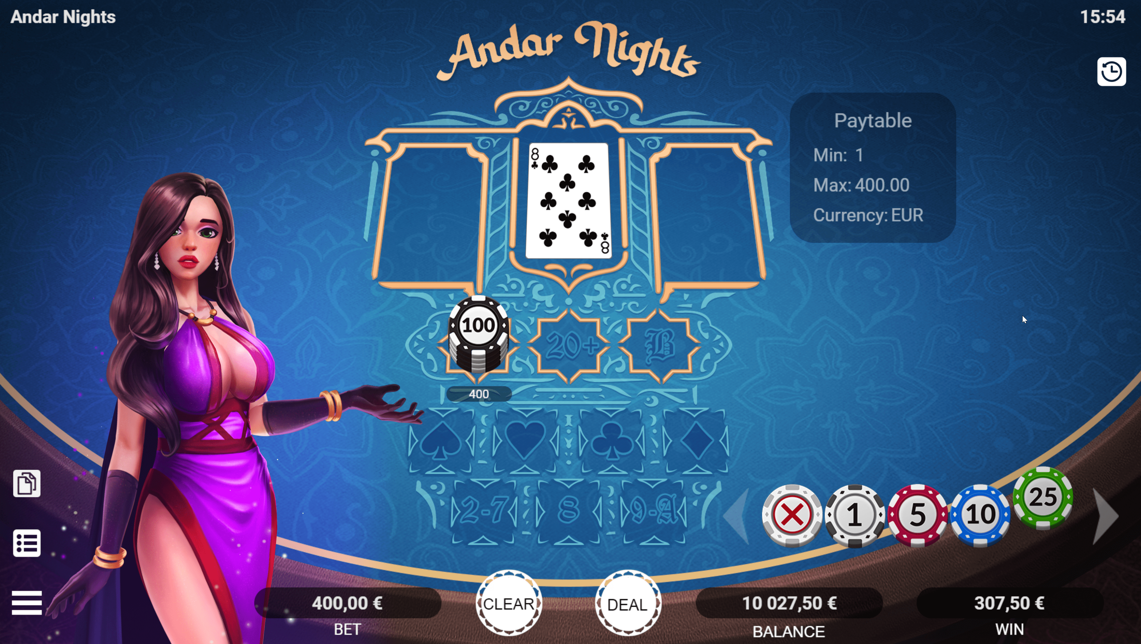 ANDAR NIGHTS Evoplay joker slot