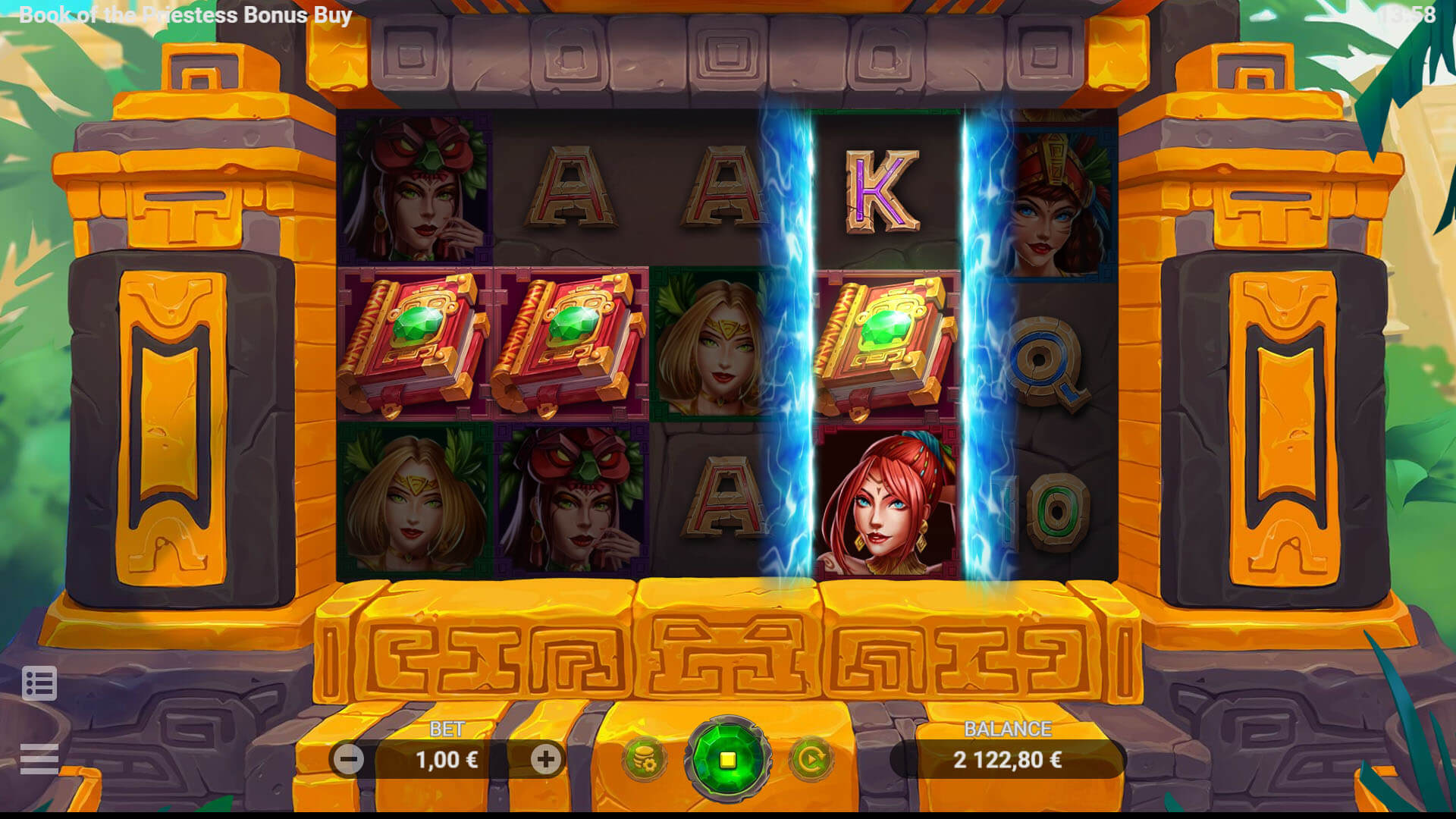 Book of the Priestess Bonus Buy Evoplay joker888