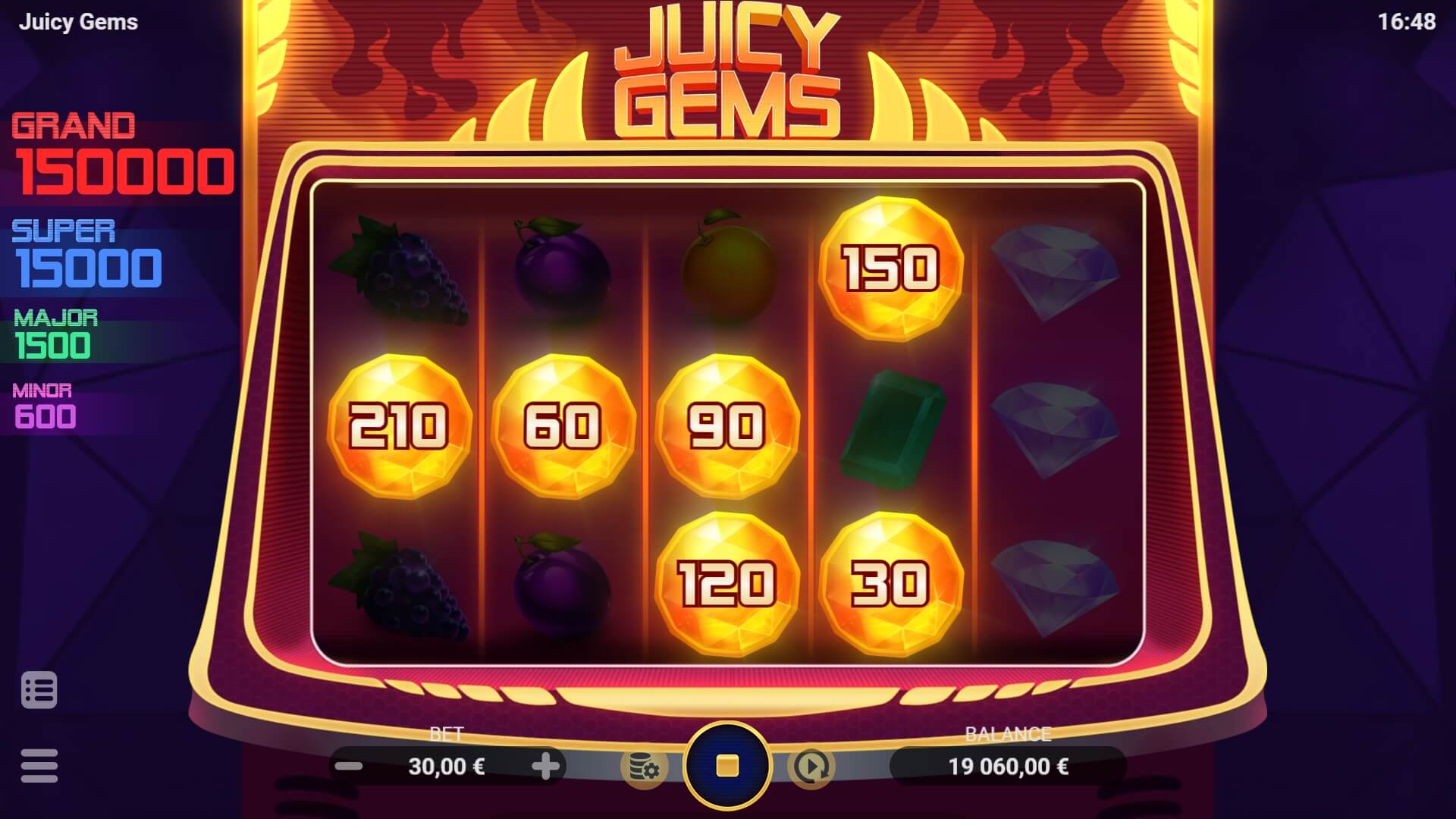 JUICY GEMS Evoplay สล็อต joker