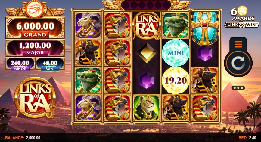 Links of Ra MICROGAMING สล็อตโจ๊กเกอร์