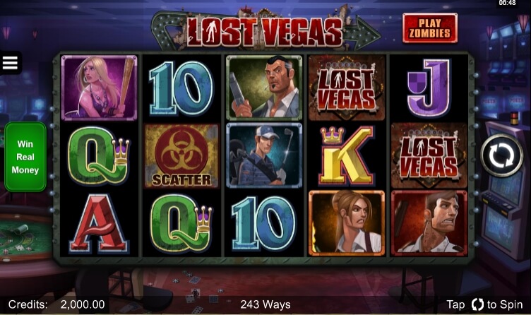 Lost Vegas MICROGAMING สล็อตโจ๊กเกอร์