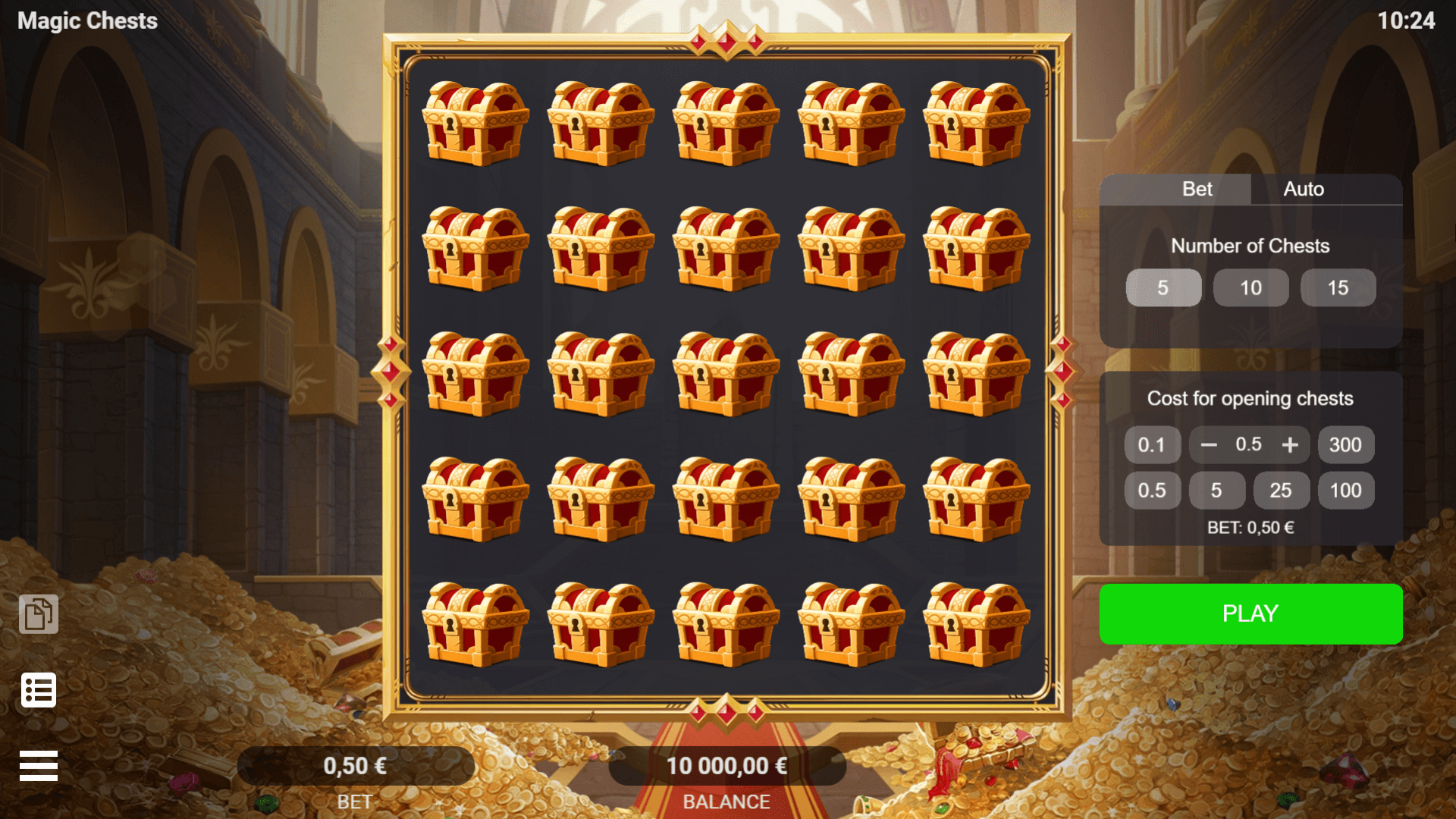 MAGIC CHESTS Evoplay joker slot