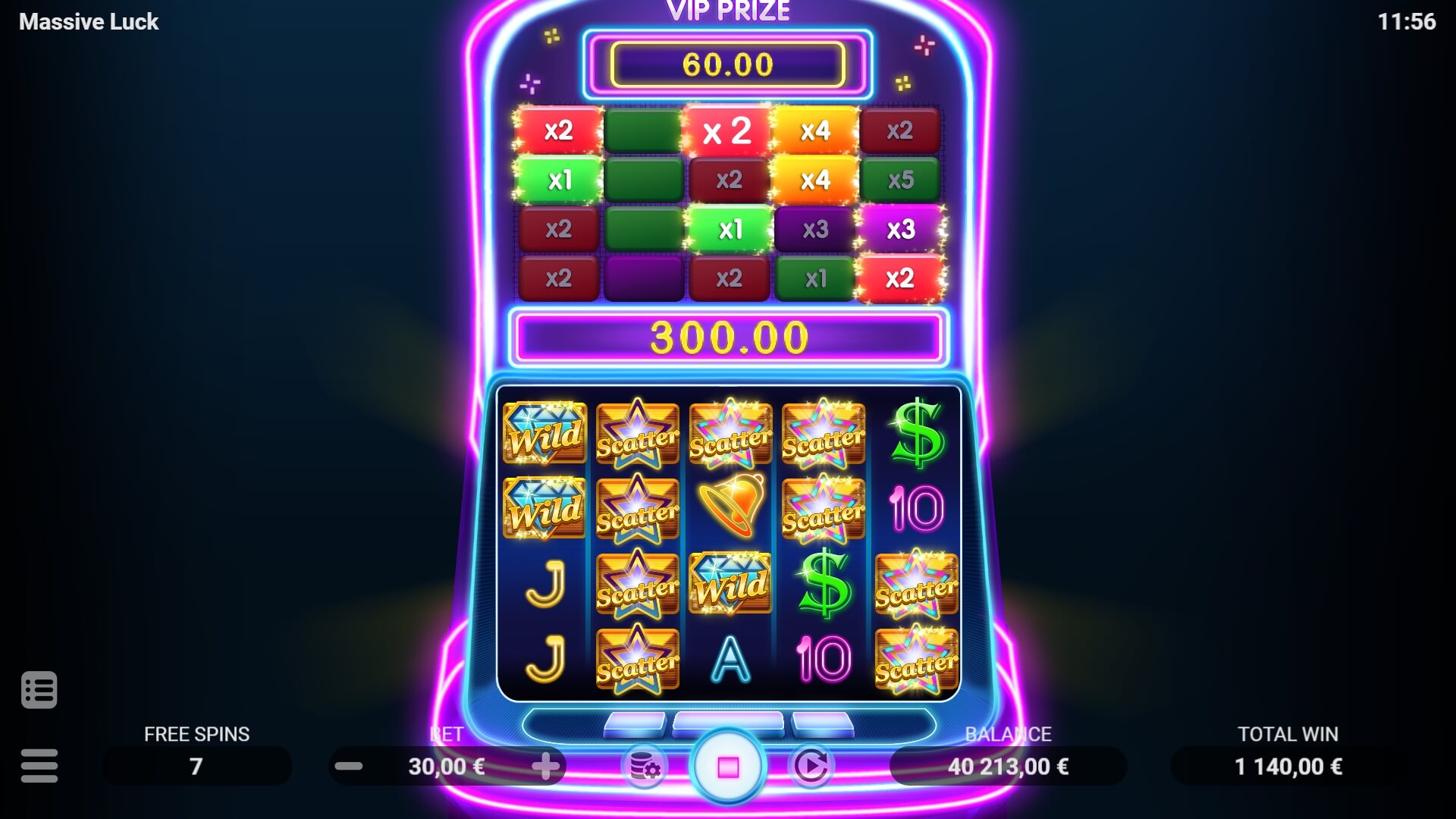 MASSIVE LUCK Evoplay โจ๊กเกอร์ 123