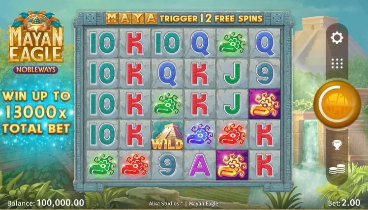Mayan Eagle Nobleways MICROGAMING joker gaming