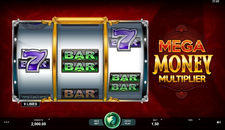 Mega Money Multiplier MICROGAMING สล็อตโจ๊กเกอร์ 123