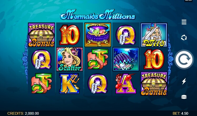 Mermaids Millions MICROGAMING สล็อตโจ๊กเกอร์