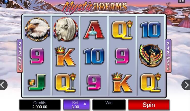 Mystic Dreams MICROGAMING สล็อตโจ๊กเกอร์
