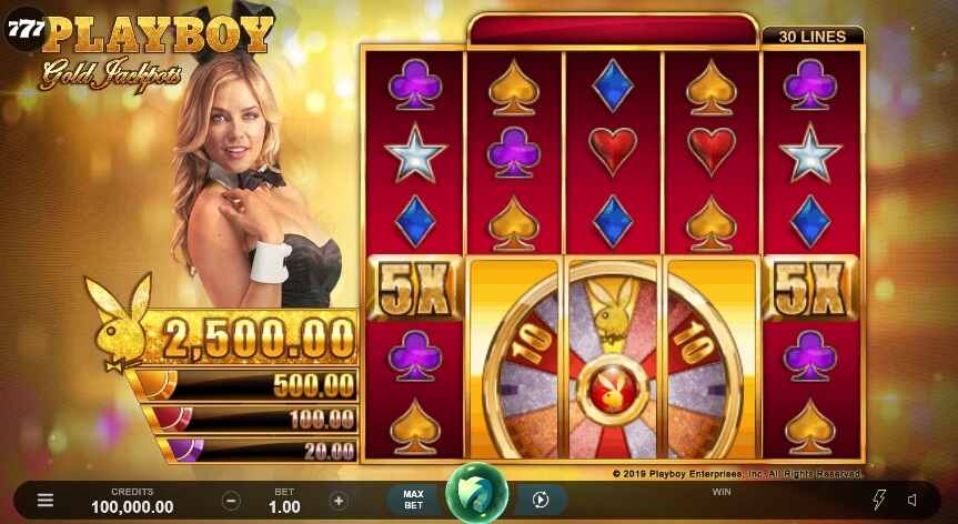 Playboy Gold Jackpots MICROGAMING joker slot