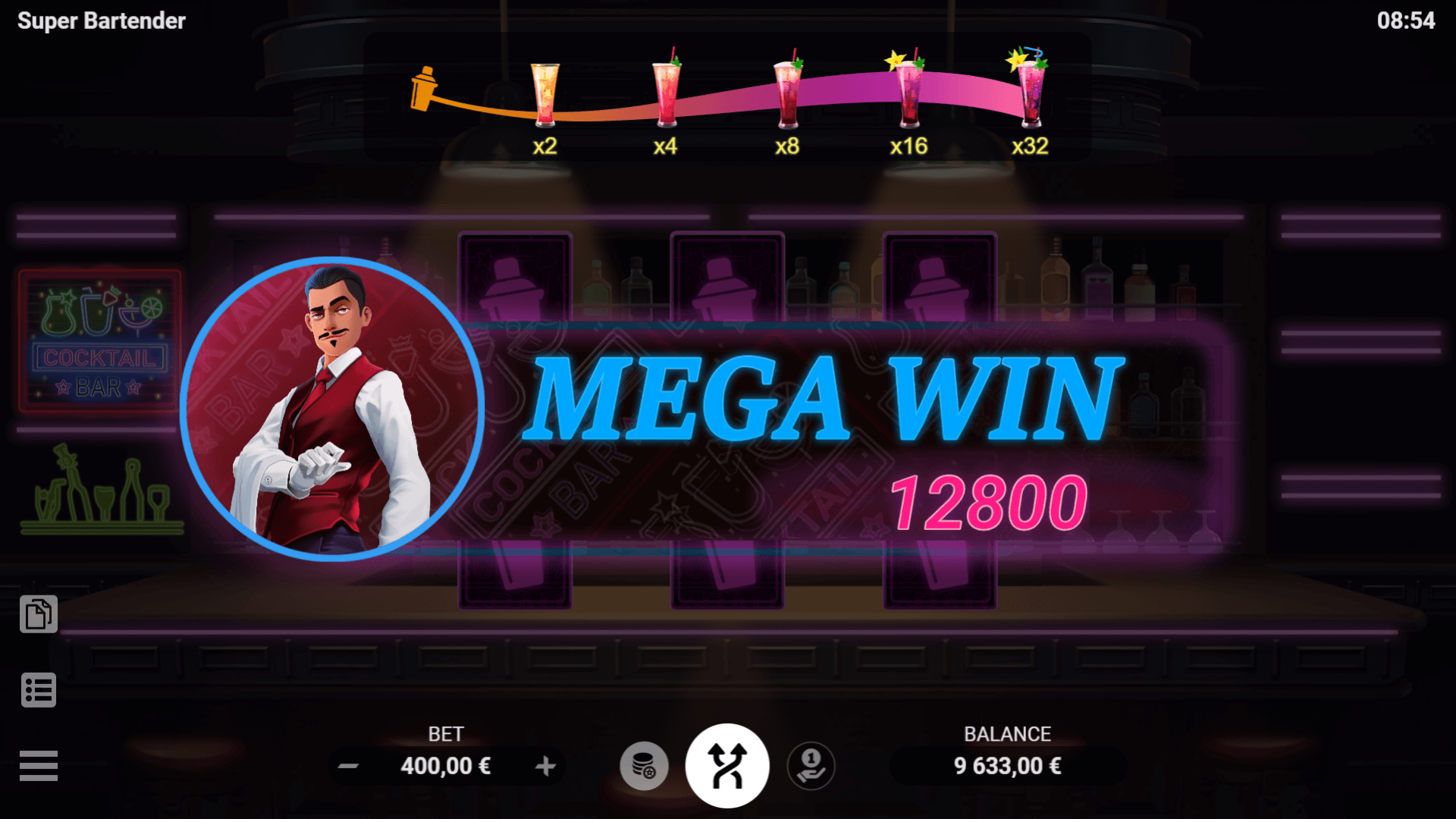 SUPER BARTENDER Evoplay joker gaming
