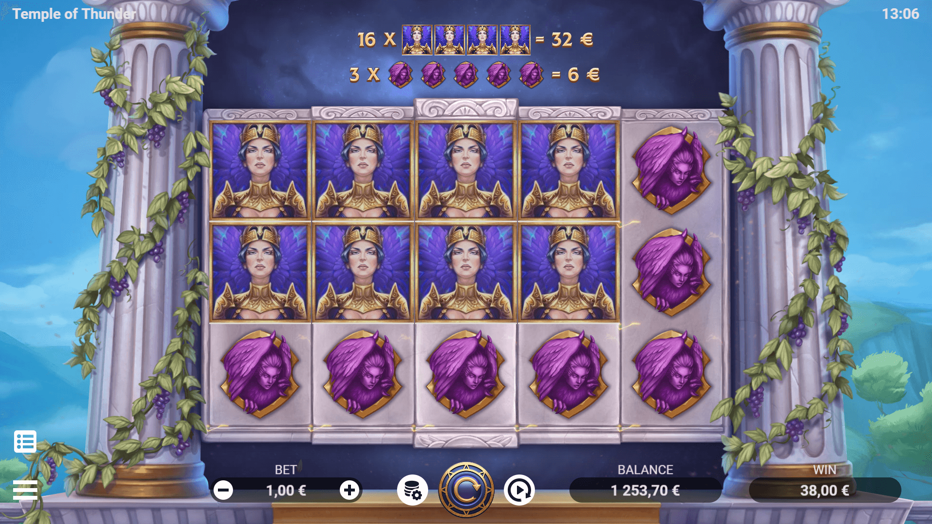 TEMPLE OF THUNDER Evoplay joker gaming