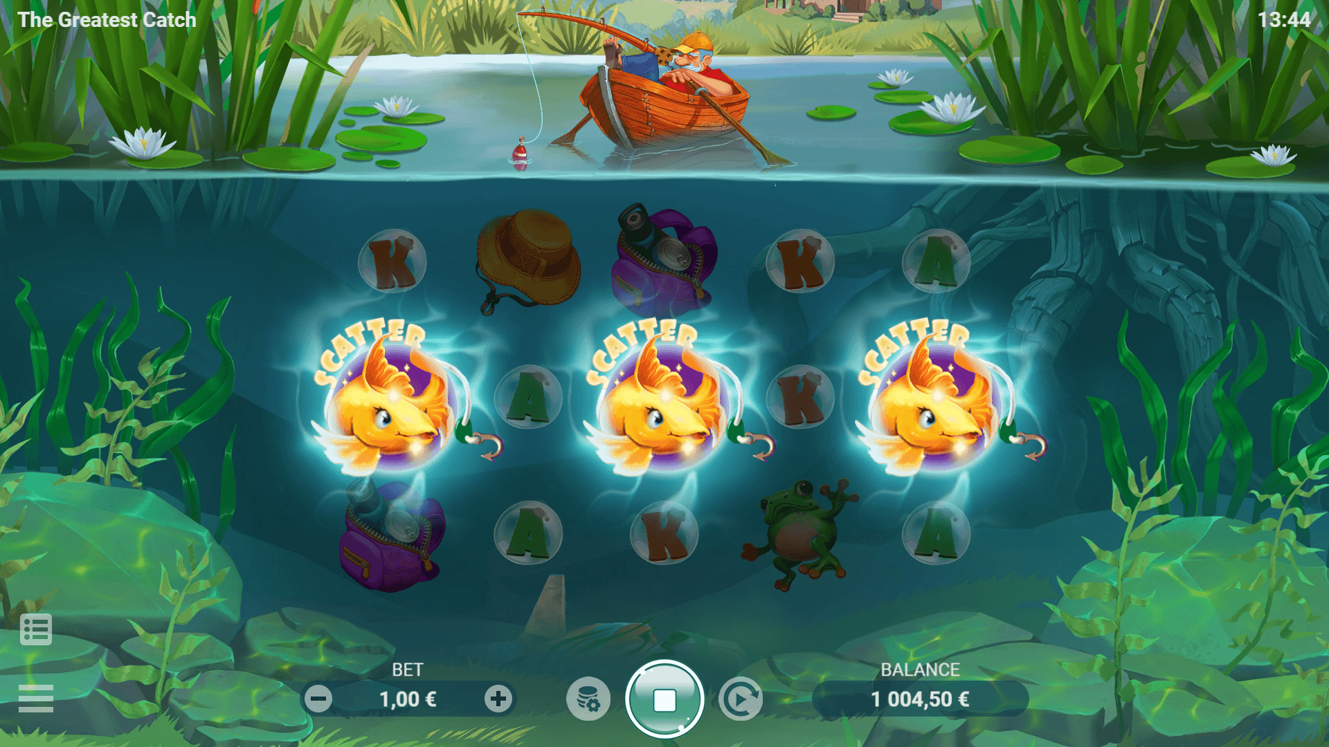 THE GREATEST CATCH Evoplay joker slot