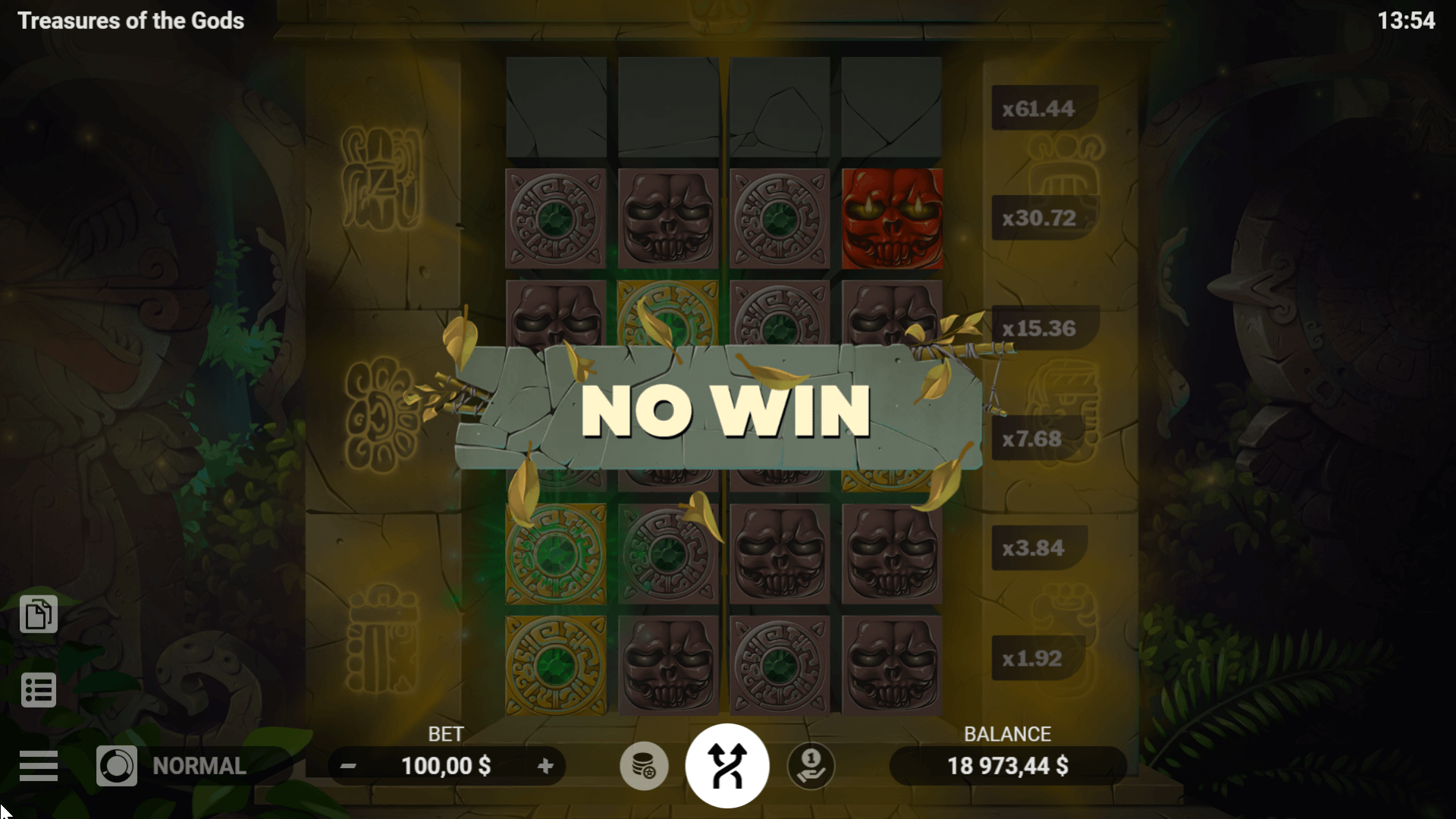 TREASURES OF THE GODS Evoplay joker gaming