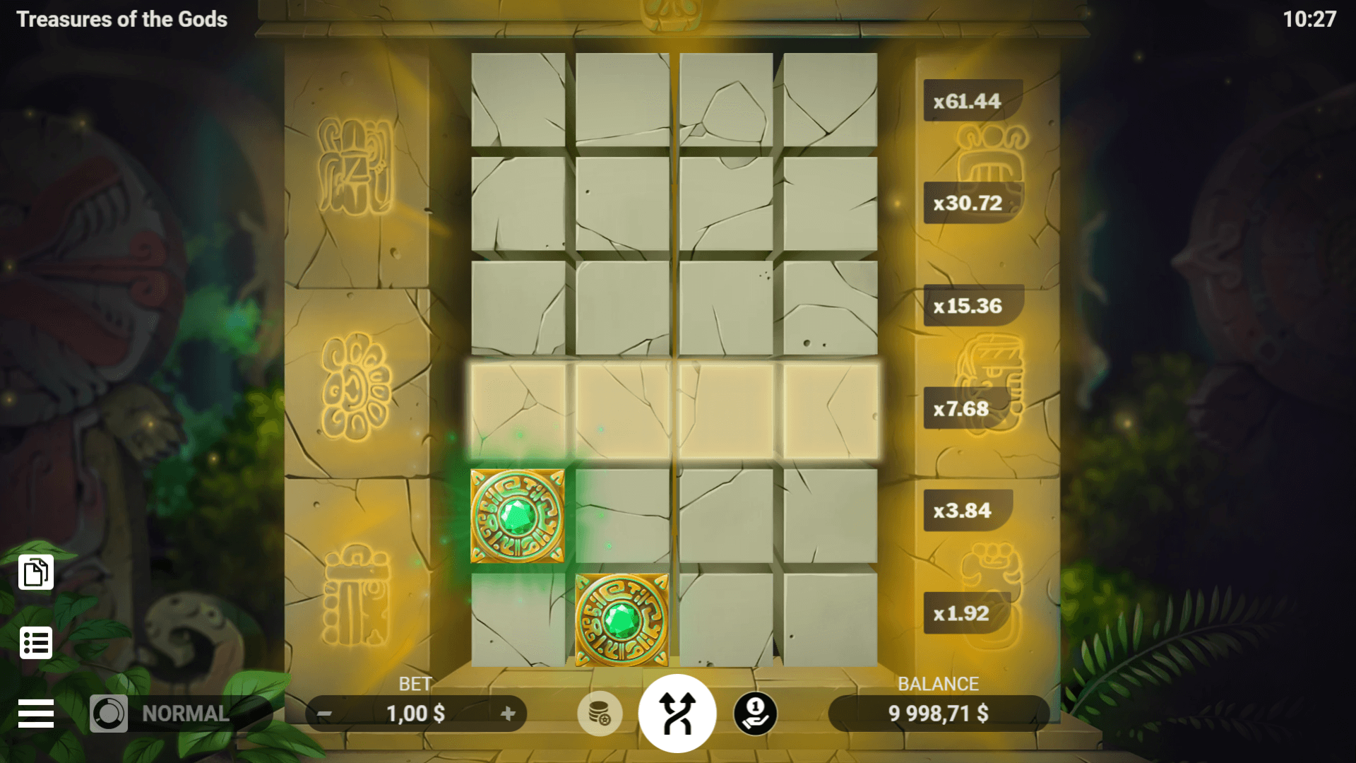 TREASURES OF THE GODS Evoplay ทางเข้า joker123