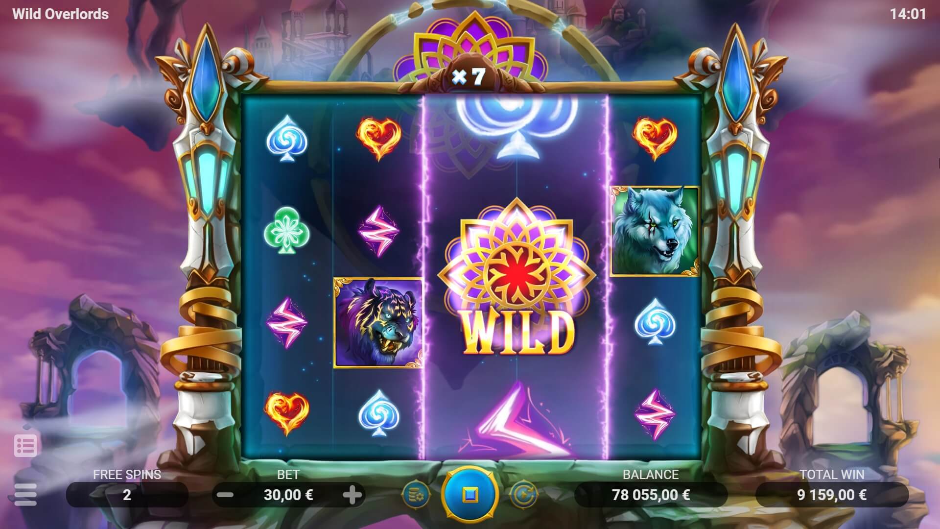 WILD OVERLORDS Evoplay joker สล็อต 888