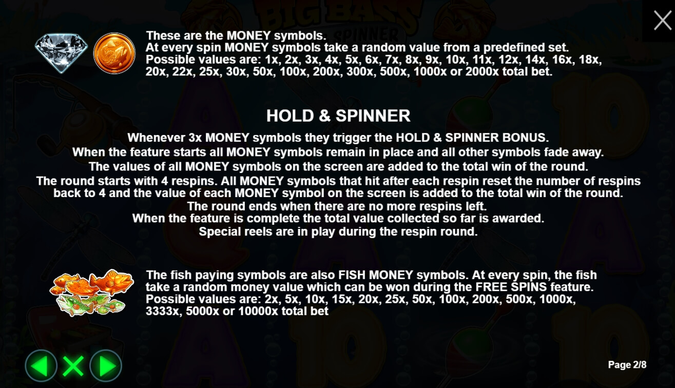 Big Bass Bonanza - Hold & Spinner Pragmatic Play โจ๊กเกอร์ 123