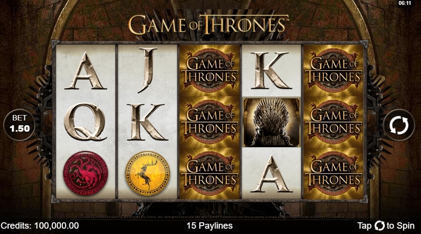 Game of Thrones Lines MICROGAMING joker123