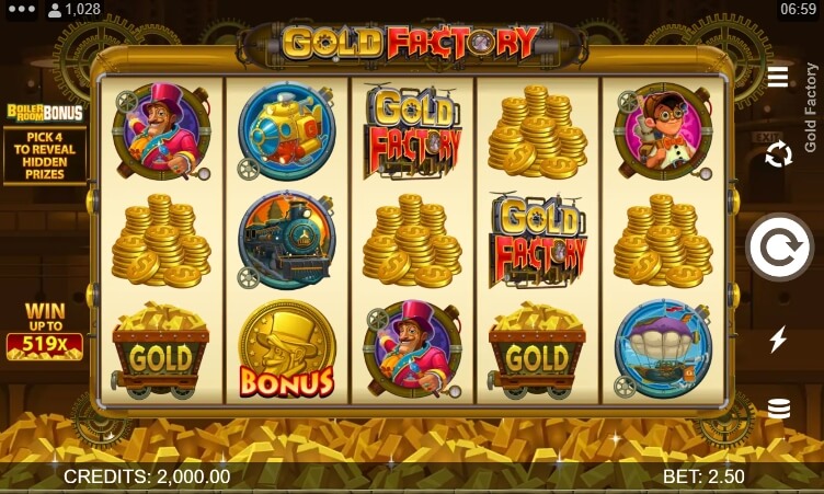 Gold Factory MICROGAMING joker slot