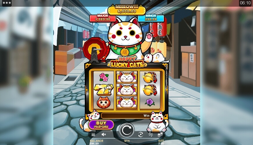 Happy Lucky Cats MICROGAMING joker slot