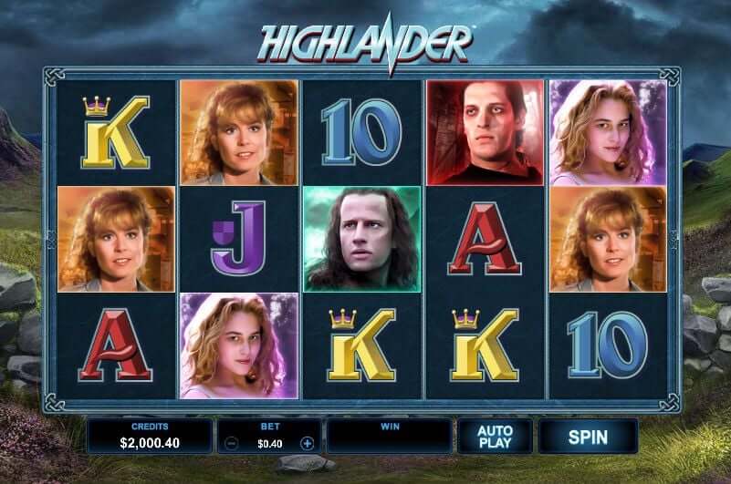 Highlander MICROGAMING joker gaming