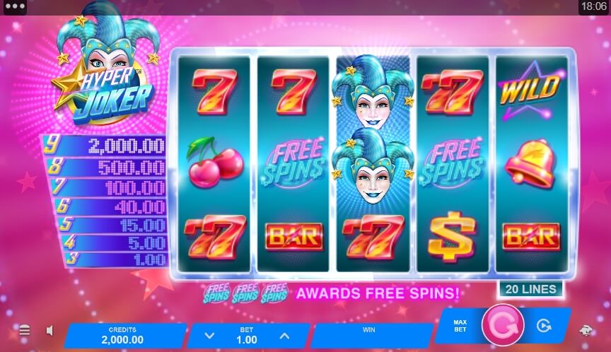 Hyper Joker MICROGAMING joker slot