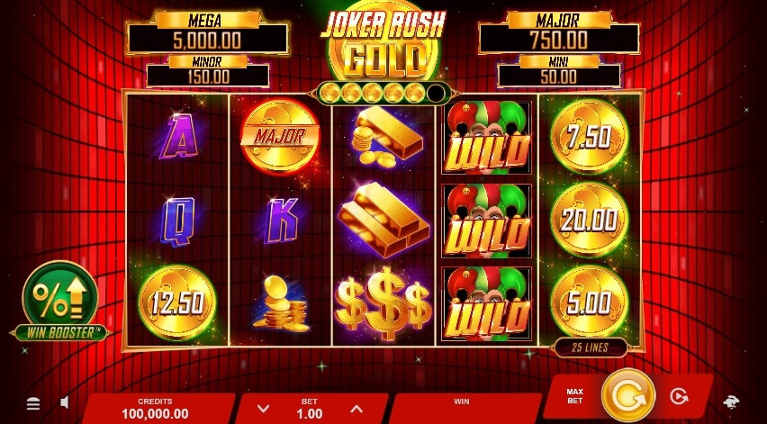Joker Rush Gold MICROGAMING joker slot