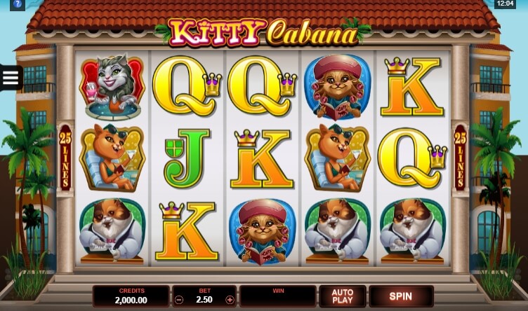 Kitty Cabana MICROGAMING สล็อตโจ๊กเกอร์