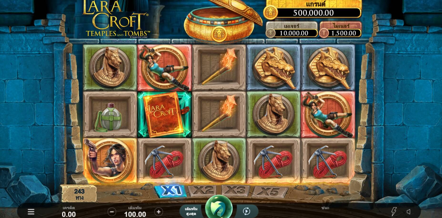 Lara Croft Temples And Tombs MICROGAMING joker123