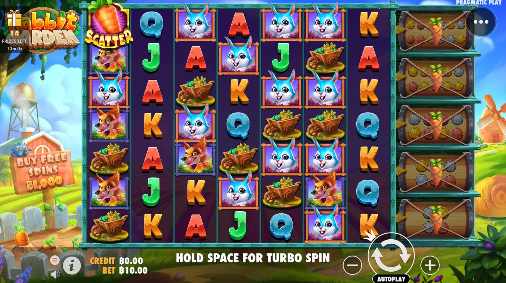 Rabbit Garden Pragmatic Play joker gaming