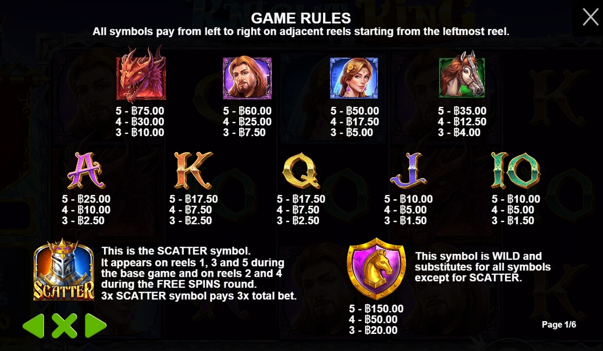 The Knight King Pragmatic Play สล็อต joker