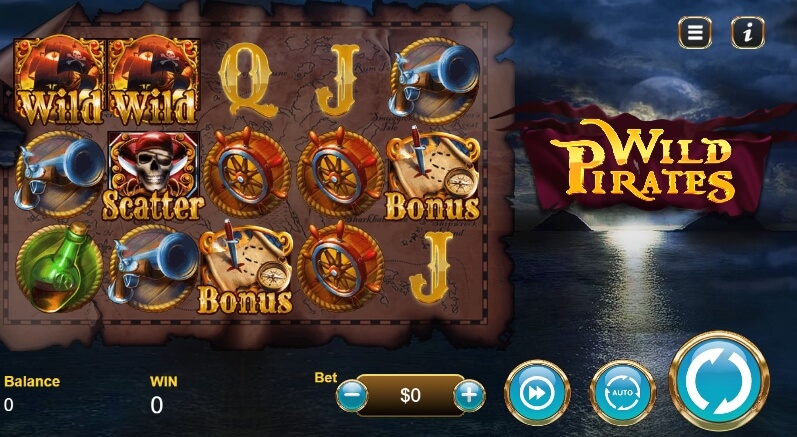 WILD PIRATES MANNAPLAY joker gaming