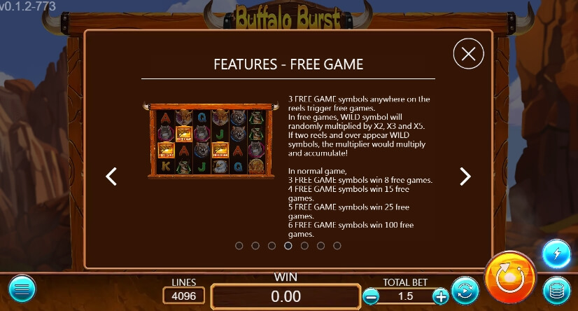 Buffalo Burst ASKMEBET joker slot