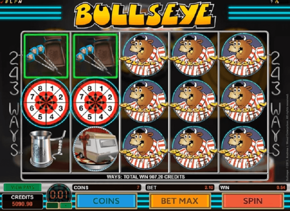 Bullseye MICROGAMING joker สล็อต 888