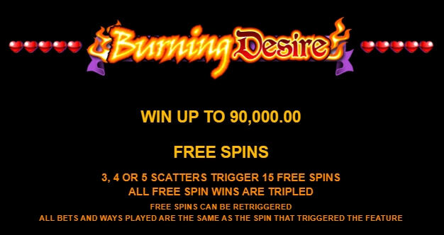 Burning Desire MICROGAMING joker123th