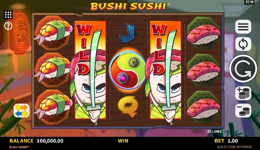 Bushi Sushi MICROGAMING joker slot